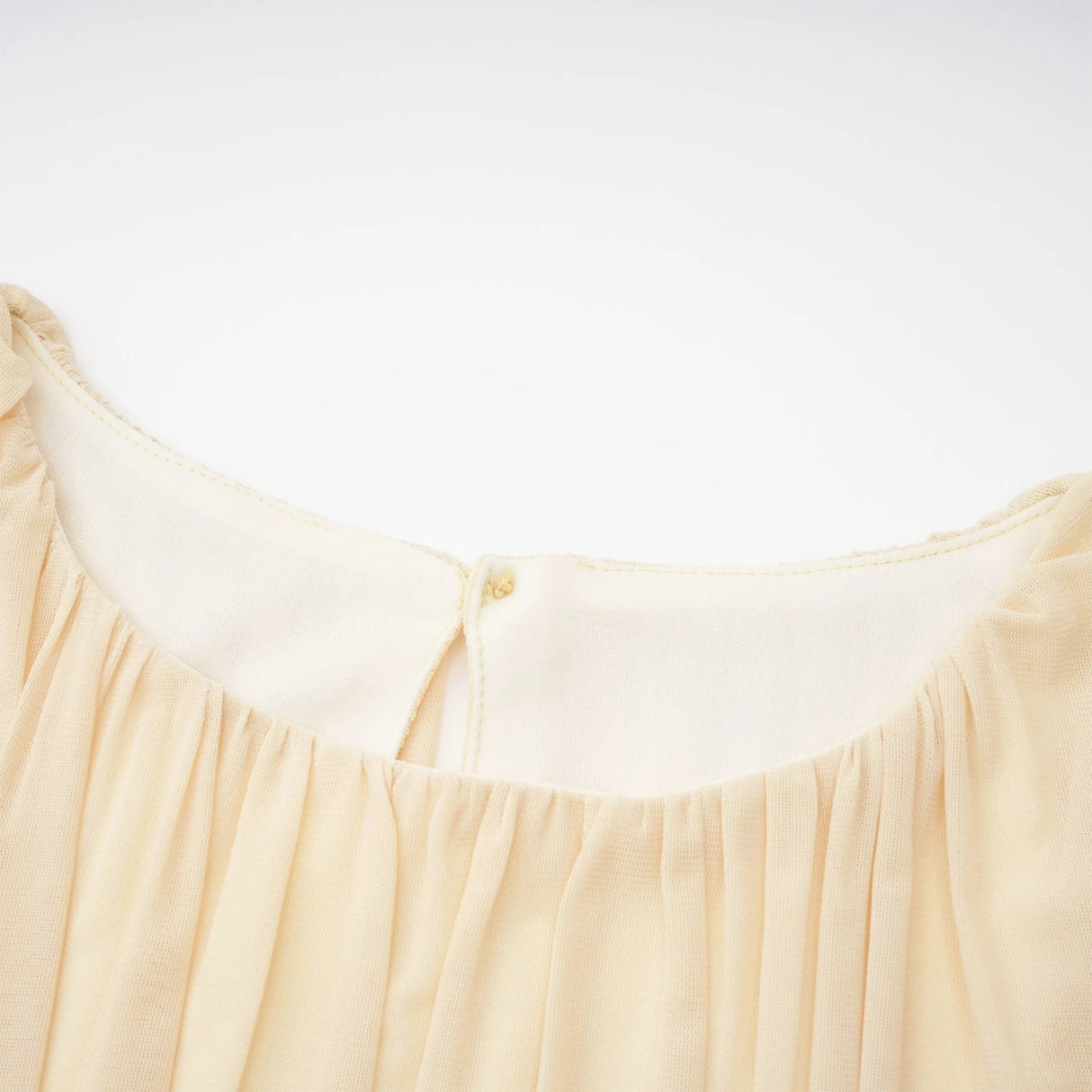 Annabelle Yellow Lantern Sleeve Pleated Maxi Dress
