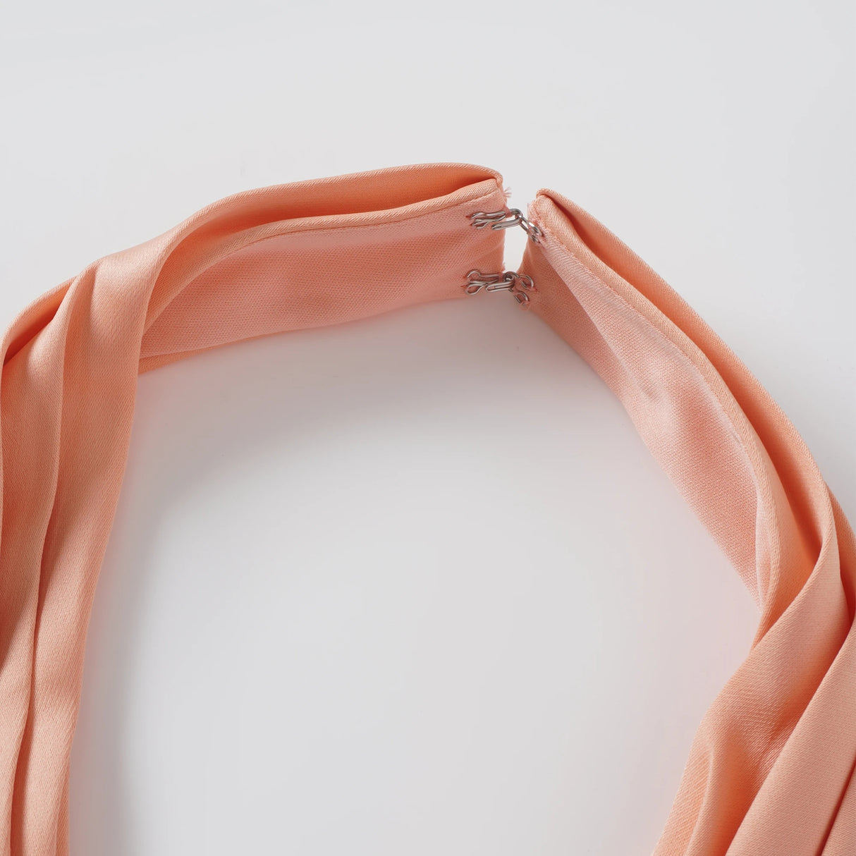 Aurélie Orange Halterneck Mermaid Maxi Dress