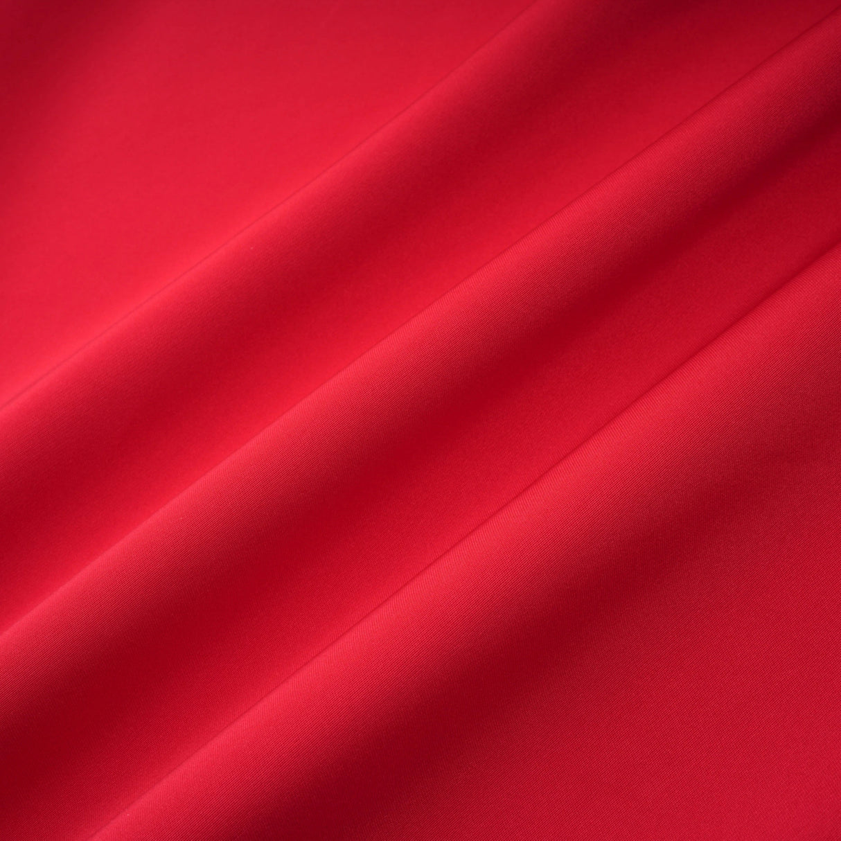 Cevher Red Fishtail Maxi Dress with Cape