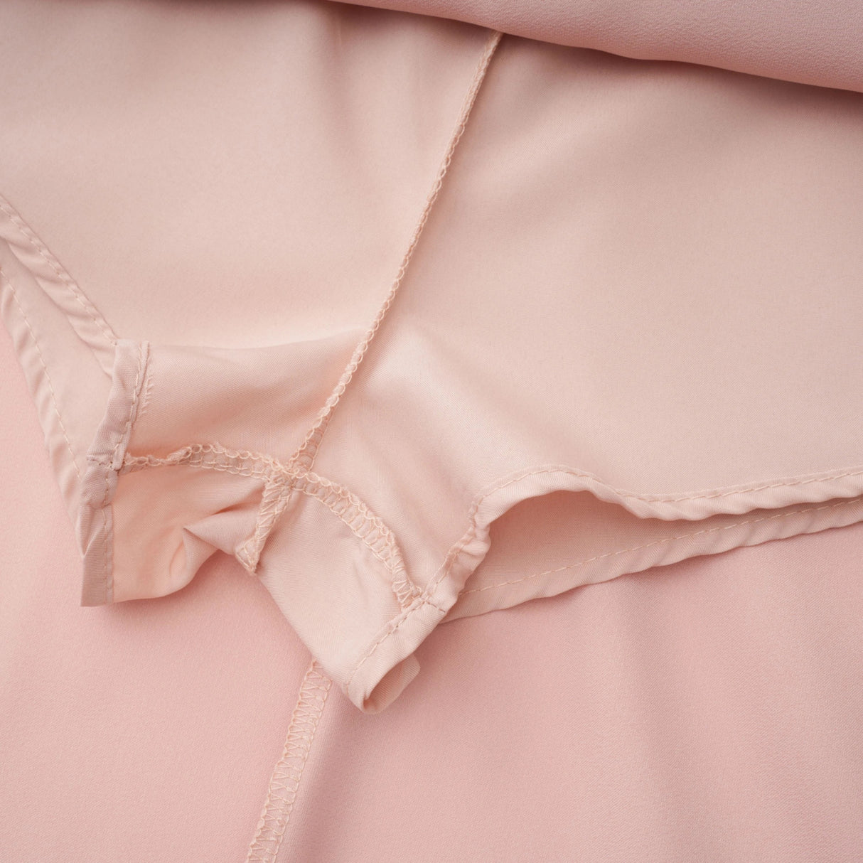 Everleigh Champagne Satin Top Skirt Set With Cape Detail