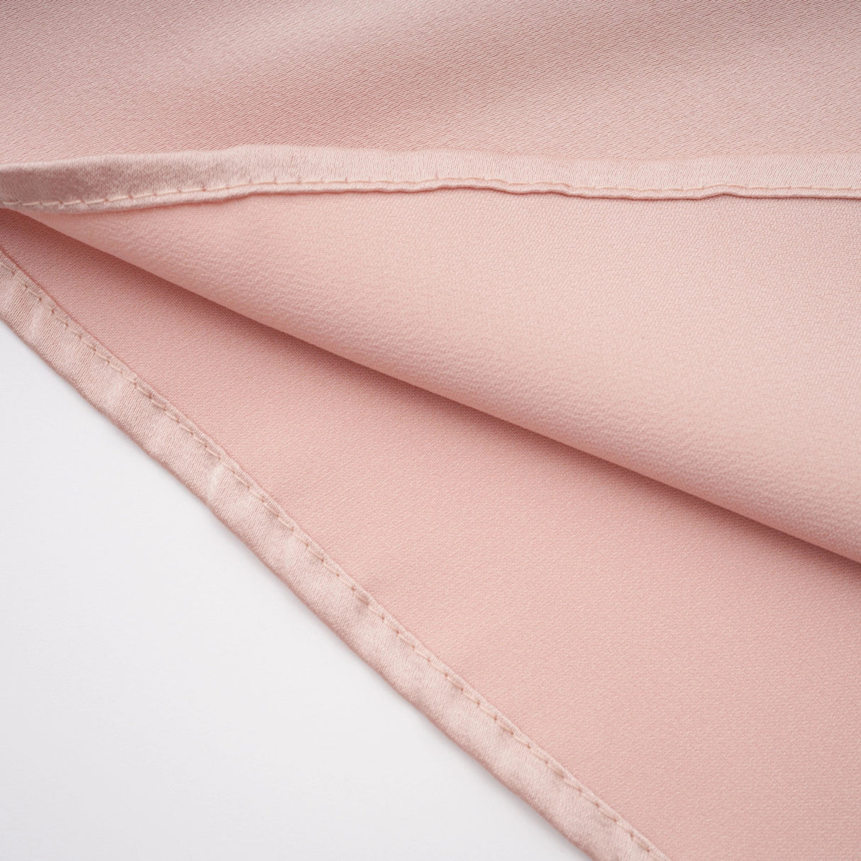Everleigh Champagne Satin Top Skirt Set With Cape Detail