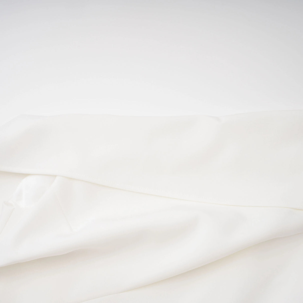 Kare White Asymmetrical Gathered Midi Dress