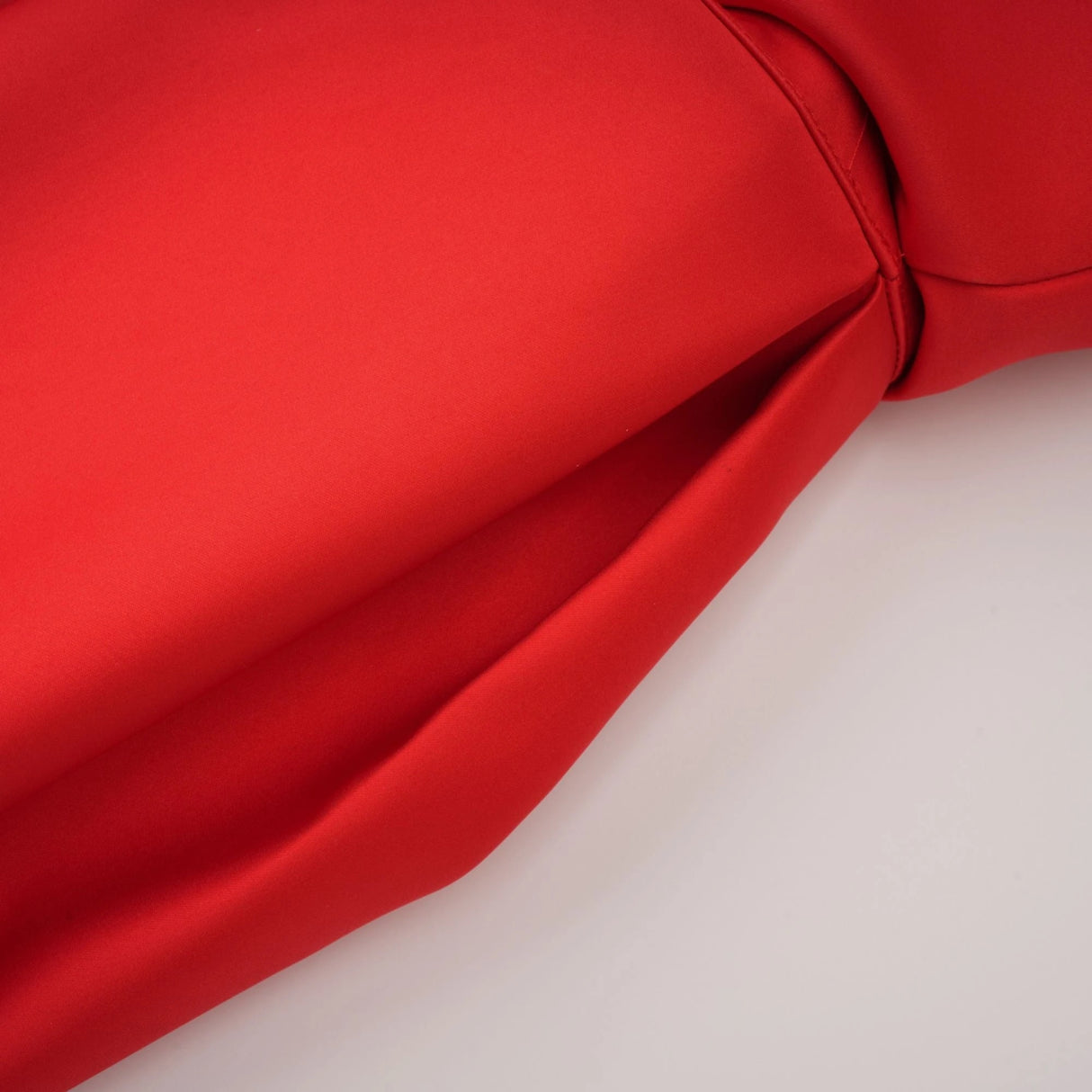 Laure Red Heart Offshoulder Mini Dress