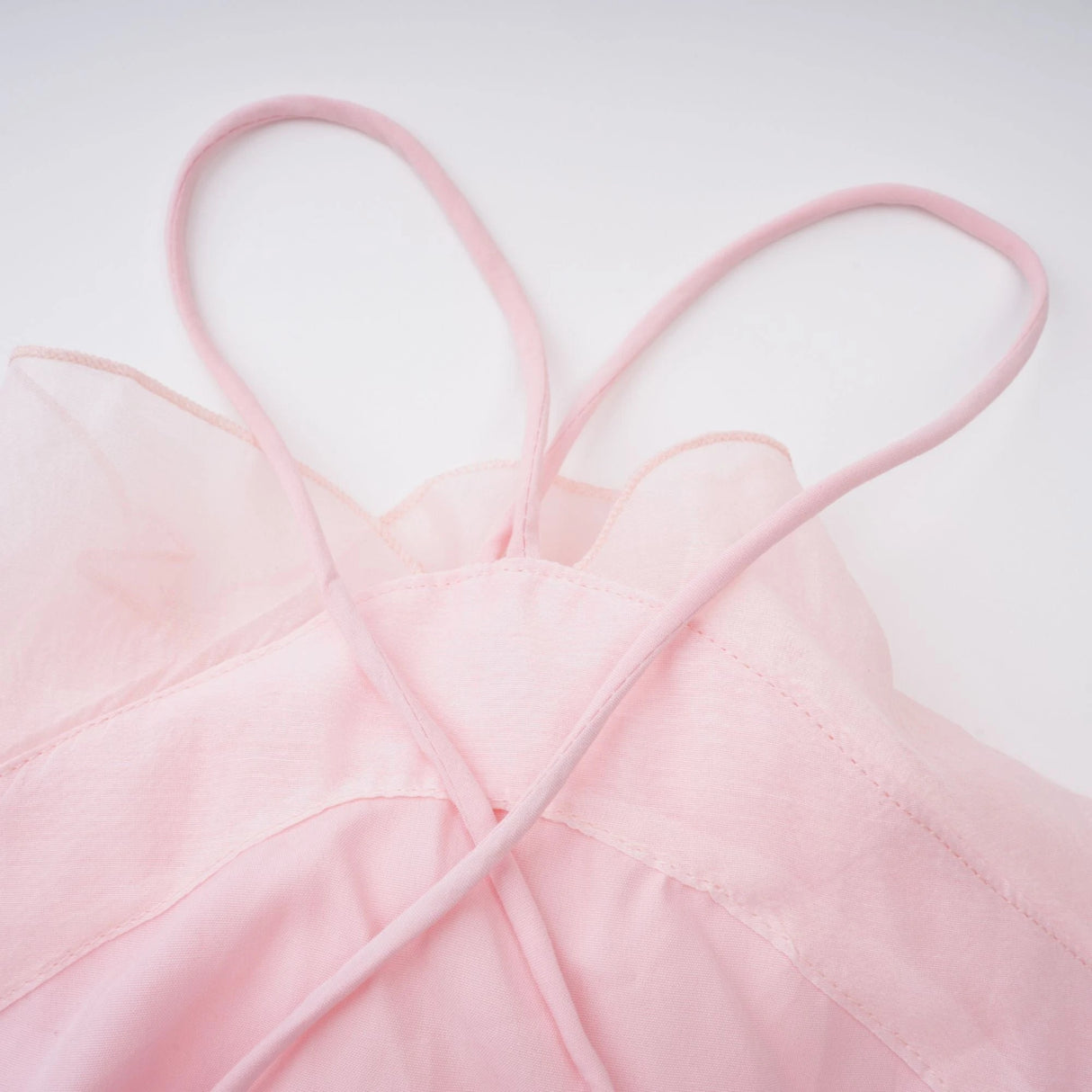 Lucie Pink Tiered Ruffled Mini Dress