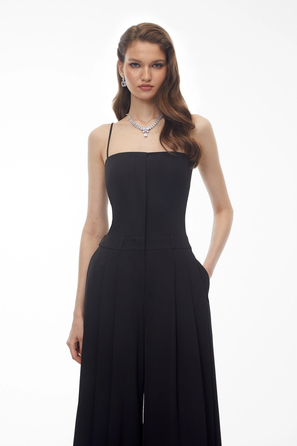 Manaia Black WideLeg Jumpsuit