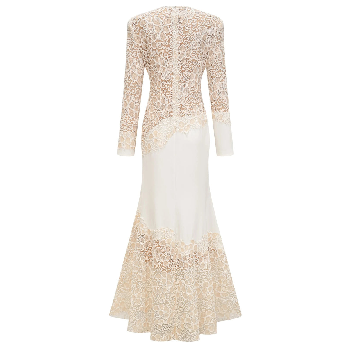 Mathilde White Embroidered Maxi Dress