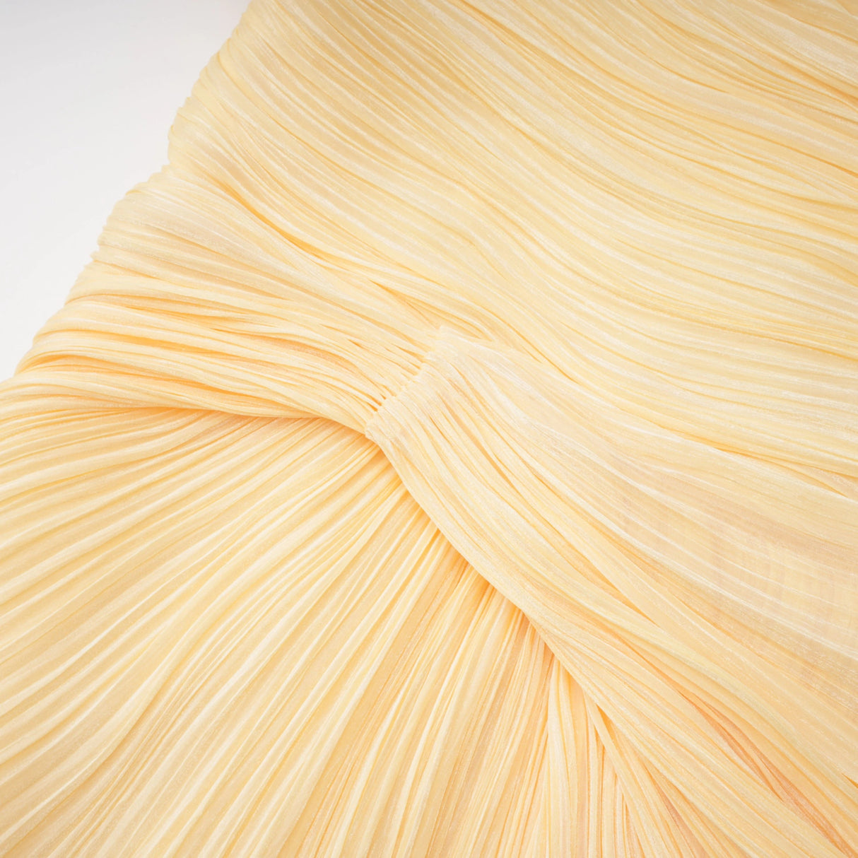 Meissa Yellow Asymmetrical Ruched Maxi Dress