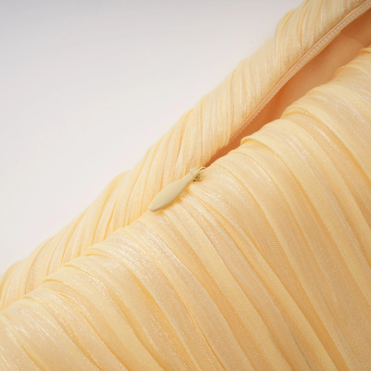 Meissa Yellow Asymmetrical Ruched Maxi Dress