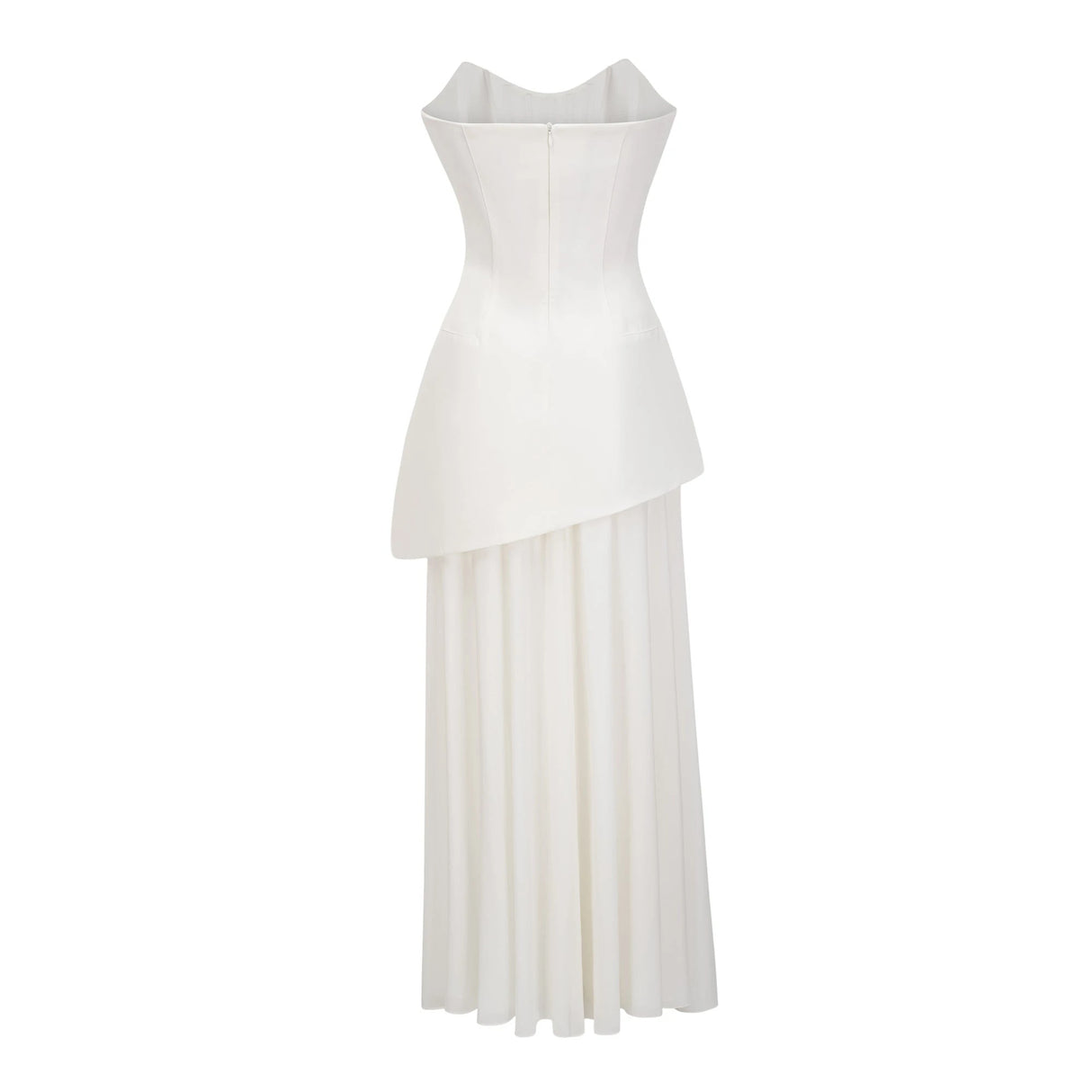 Melisande White Embellished Dress Skirt Set