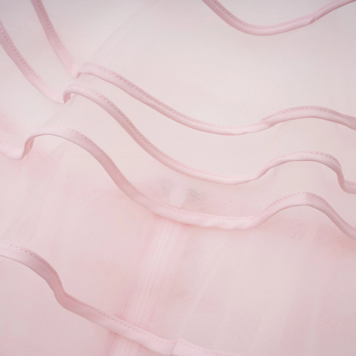 Nonchalante Pink Tiered Halterneck Maxi Dress