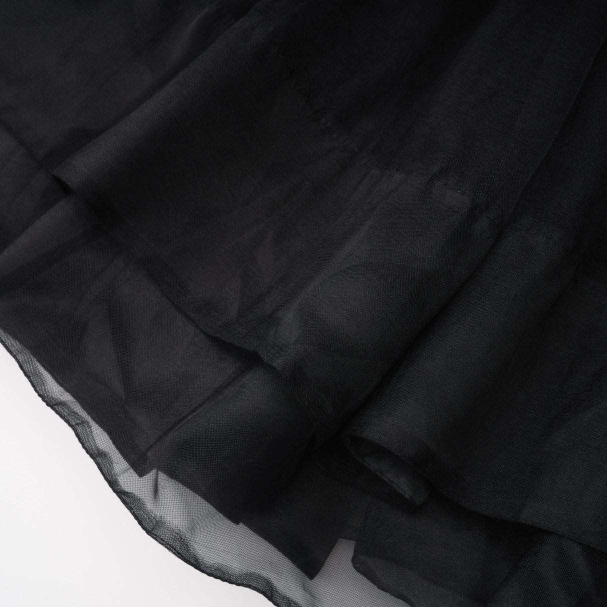 Ofra Black Pearl Pleated Midi Dress