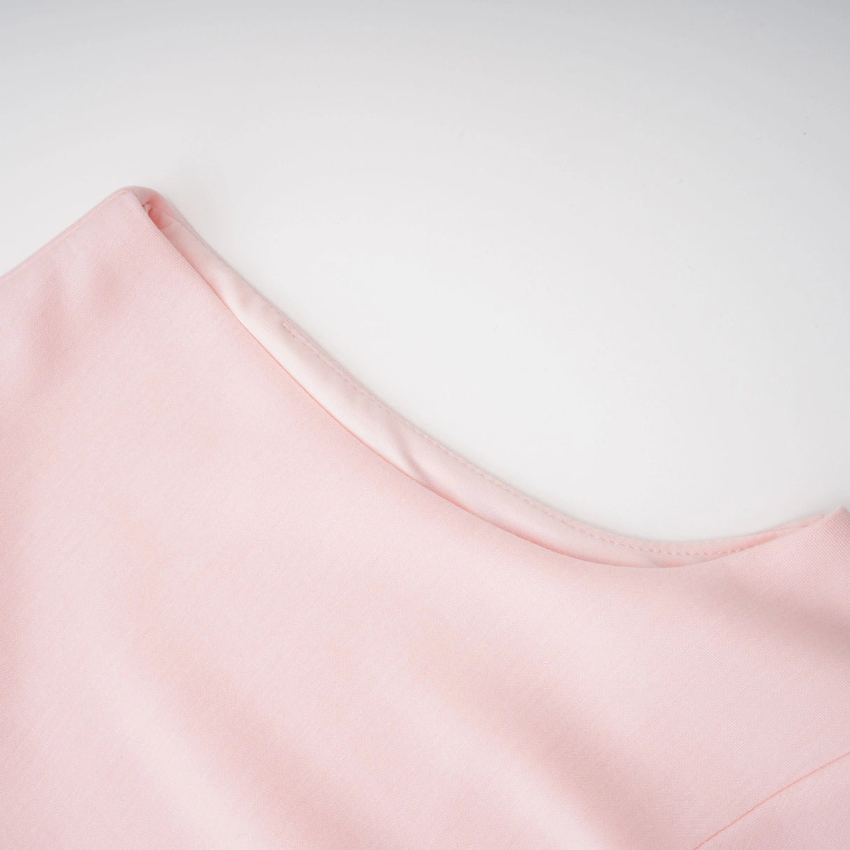 Piroska Pink Sleeveless Pearl Trim Mini Dress