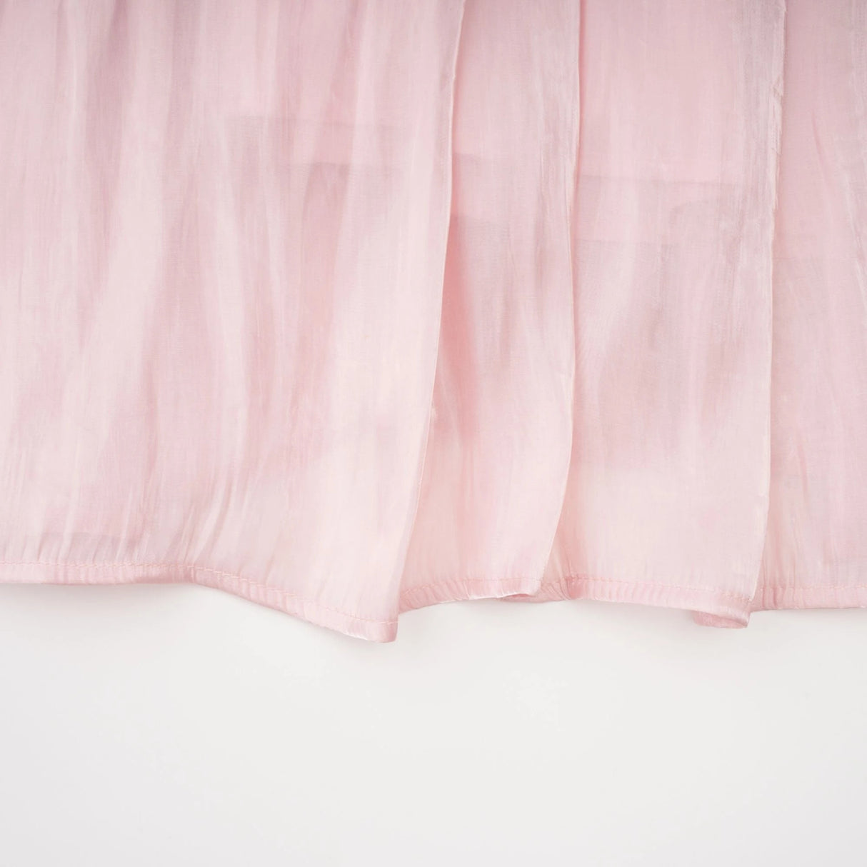 Sarolta Pink Glossy Ruched Maxi Dress