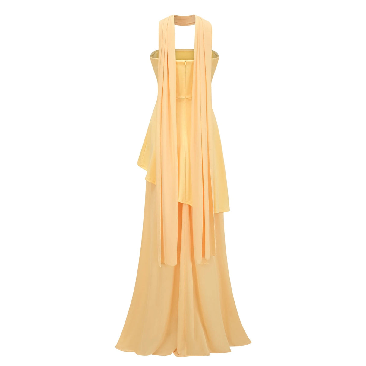 Solène OffShoulder Ruched Maxi Gown