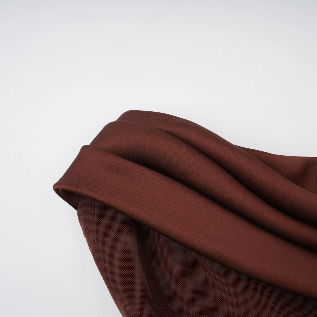 Vedette Brown Ruched Corset Maxi Dress Without Gloves