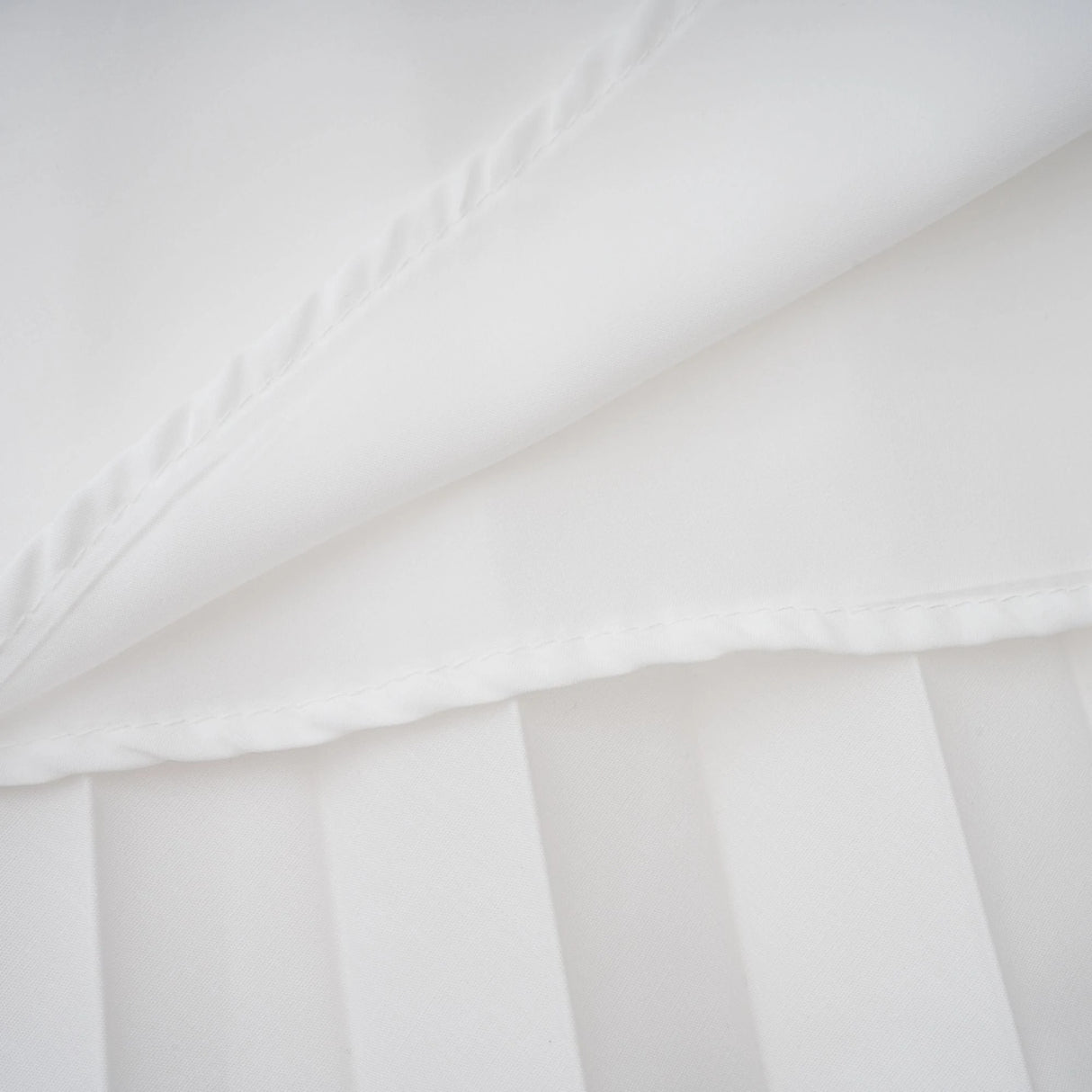 Vienne White LaceUp Pleated Maxi Dress