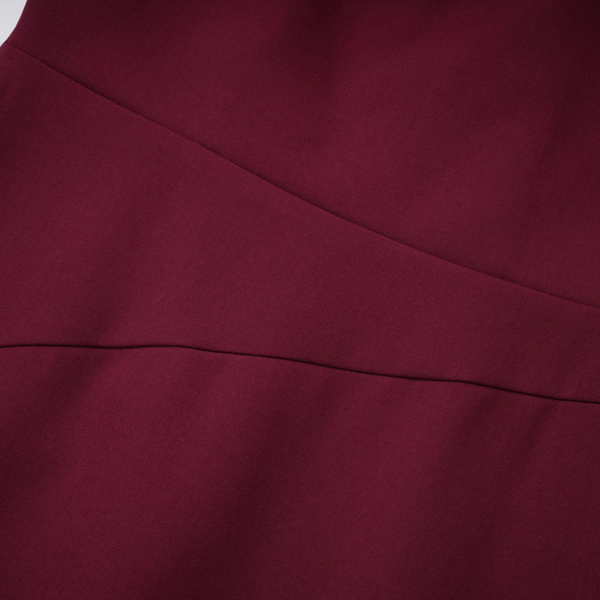Wren Burgundy Asymmetrical Cape Maxi Dress