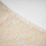 Adèle White Puff Floral Blouse  Mermaid Skirt Set