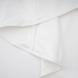 Alba White Barrel Waist Corset Maxi Dress