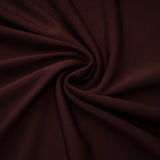Amore Chocolate Brown One Shoulder Ruched Maxi Dress