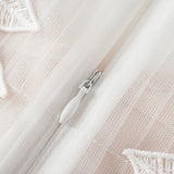 Annabelle Flowerappliqué Tulle Midi Dress