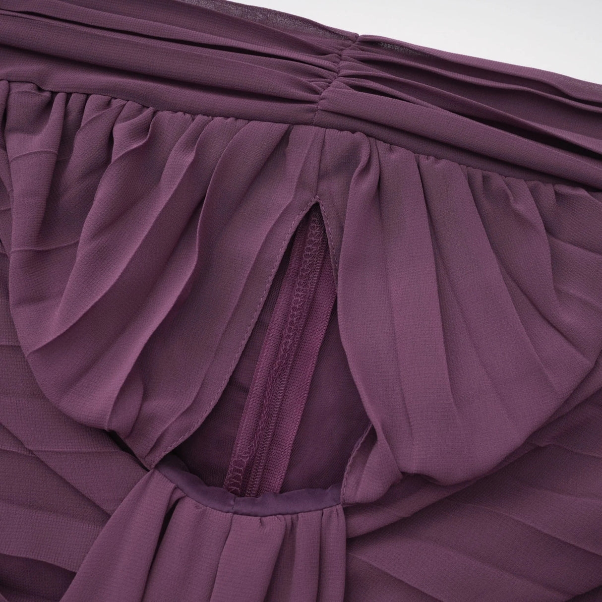 Annabelle Purple Off Shoulder Ruched Maxi Dress with Twist Front