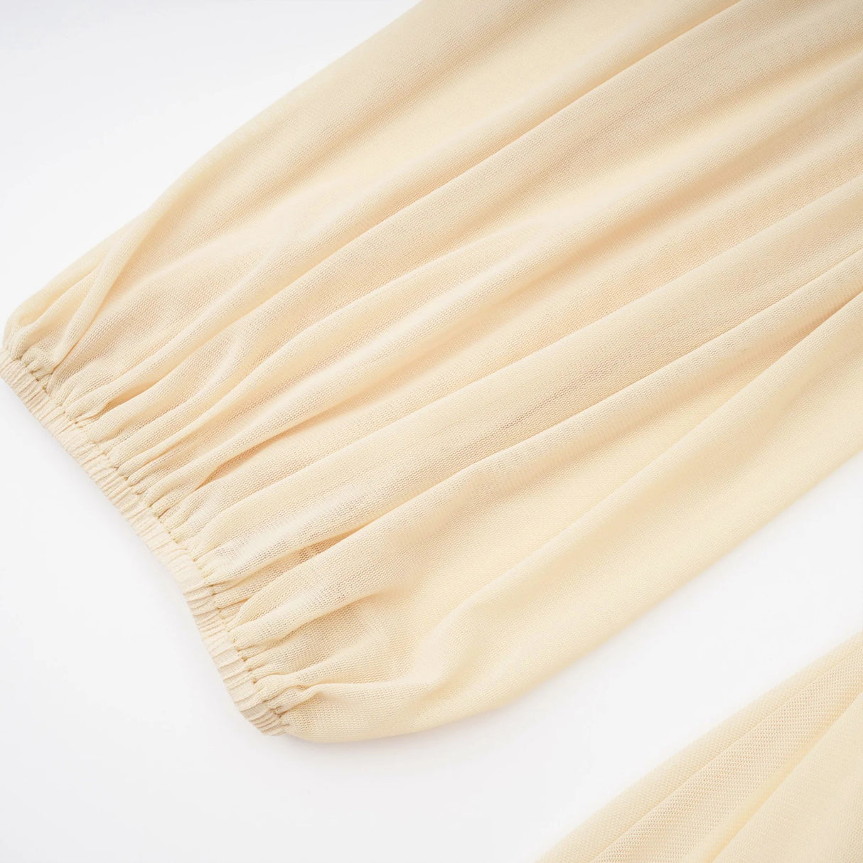Annabelle Yellow Lantern Sleeve Pleated Maxi Dress