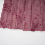 Ariadne Pink Flocked Tulle Maxi Dress