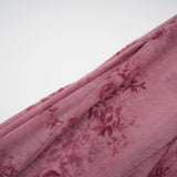 Ariadne Pink Flocked Tulle Maxi Dress