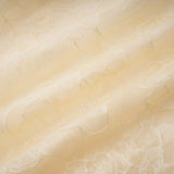 Atousa Cream Layered Floral Lace Maxi Dress with Bow