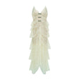 Atousa Green Layered Floral Lace Maxi Dress with Bow