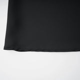 Berit Black Scarf Off Shoulder Ruched Maxi Dress