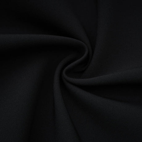 Bernadette Black LacePanel Asymmetrical Midi Dress