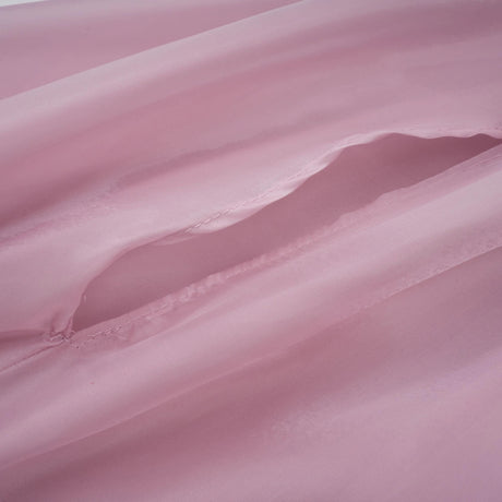 Brooklyn Pink Glossy Bubble Hem Mini Dress