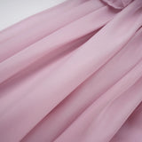 Brooklyn Pink Glossy Bubble Hem Mini Dress