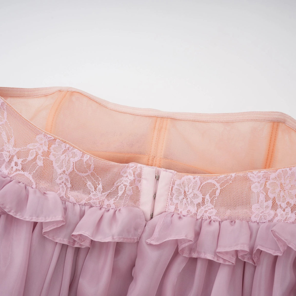 Brooklyn Pink Glossy Bubble Hem Mini Dress