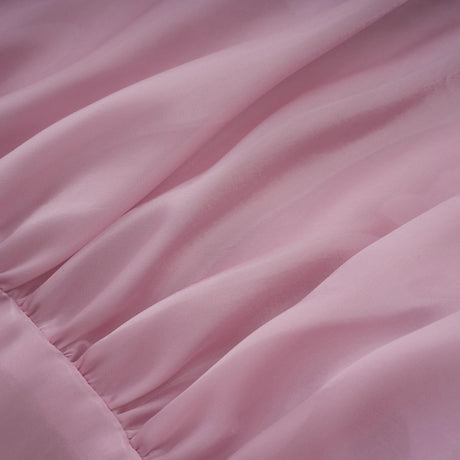Brooklyn Pink Glossy Bubble Hem Mini Dress