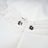 Camille White Statement Bow Mermaid Maxi Dress