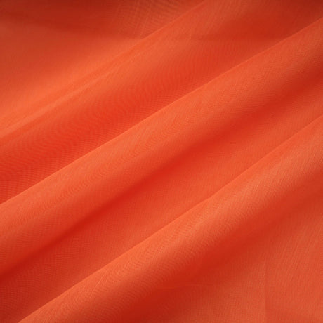 Carrie Orange Halterneck Flounced Maxi Dress