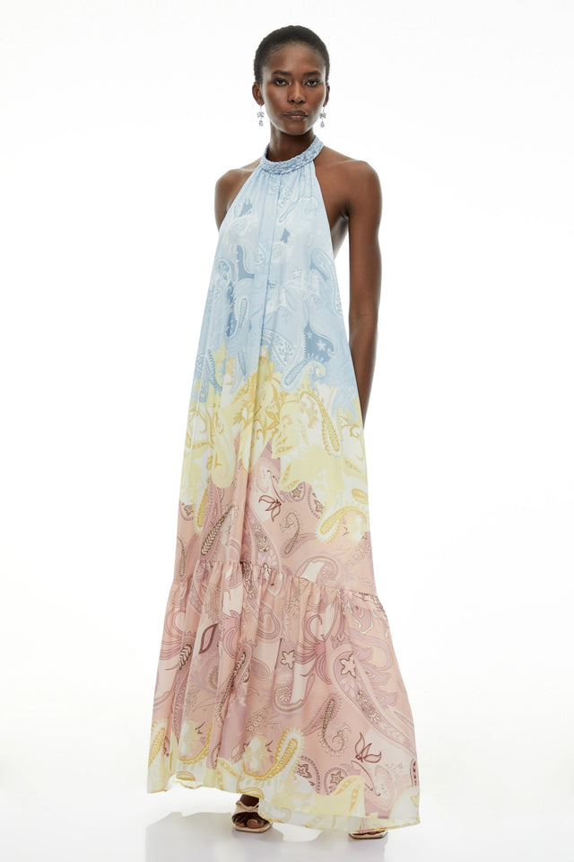 Cassidy Multicolor Floral Maxi Dress