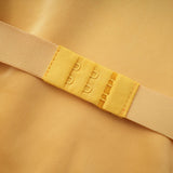 Cayetana Yellow Fringed Maxi Dress with Shawl Detail