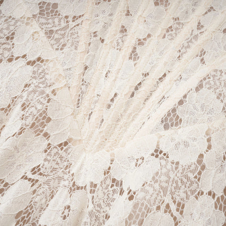 Celina White Lace Corset Maxi Dress