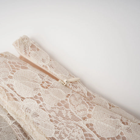 Celina White Lace Corset Maxi Dress