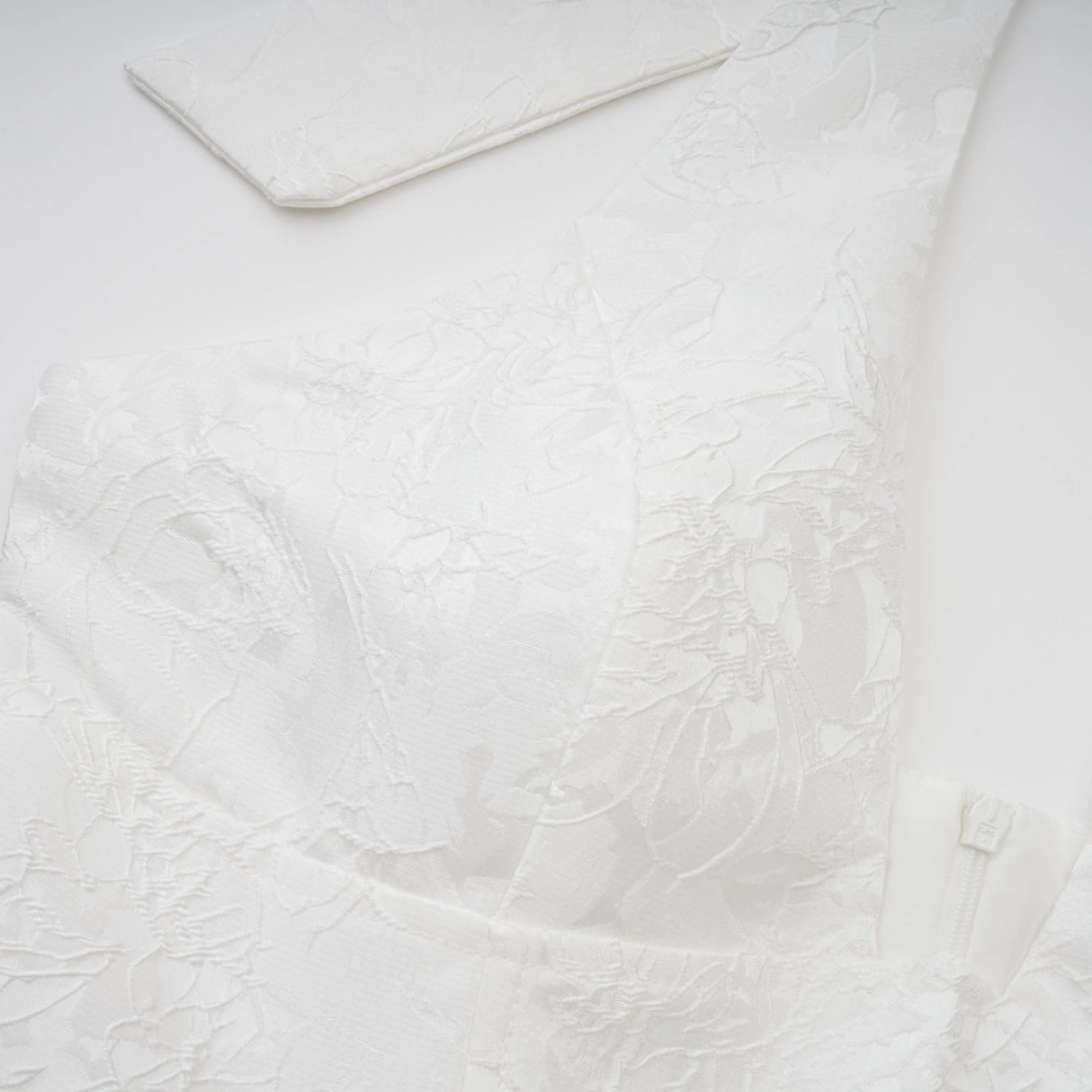 Céline White Glamorous Event Midi Dress
