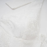 Céline White Glamorous Event Midi Dress