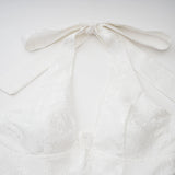 Céline White Glamorous Event Midi Dress