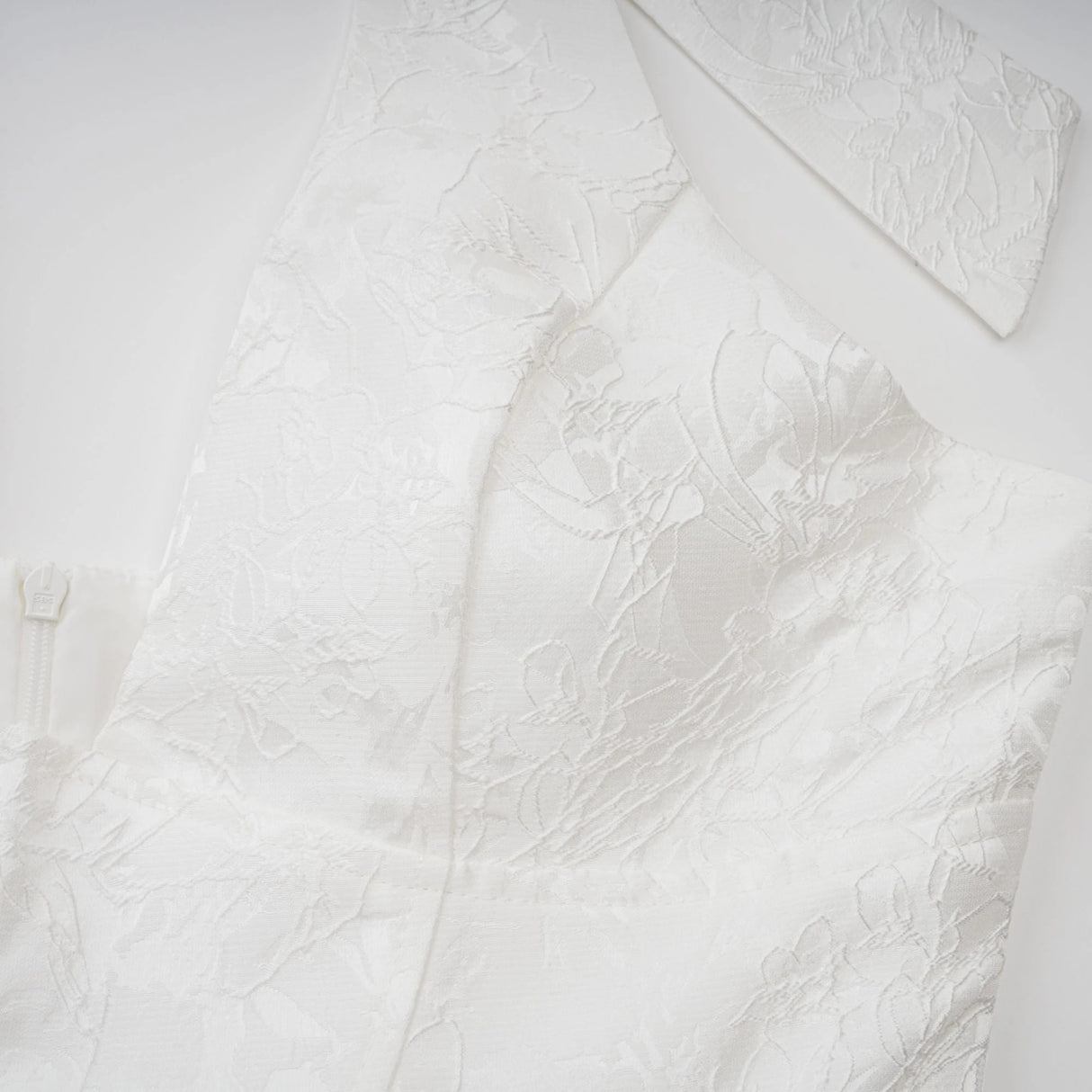 Céline White Glamorous Event Midi Dress