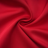 Cevher Red Fishtail Maxi Dress with Cape