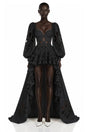 Charles Black CutOut Asymmetrical Maxi Dress
