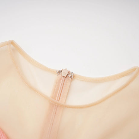 Remi Maxi Dress Pink Backless Asymmetrical Ruched